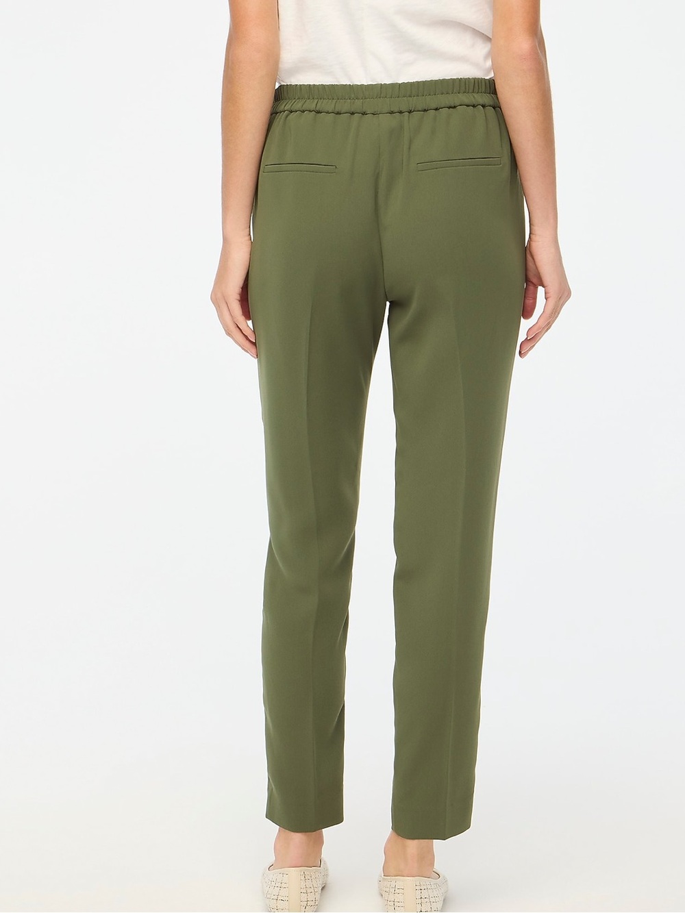 J. Crew Jamie Pant Olive Green - size 6 - Picture 14 of 14
